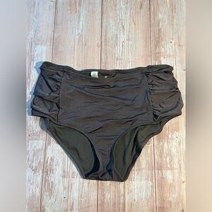 Athleta Charcoal Bikini Bottoms